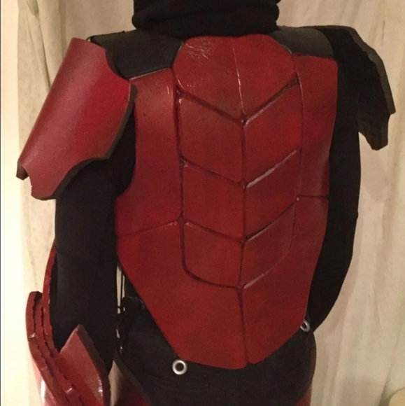 Red Lantern Cosplay Costume - Picture 7 of 8